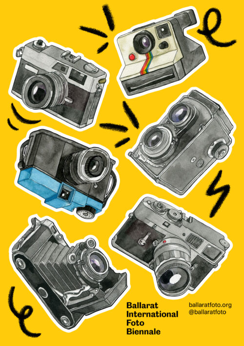 Sticker Sheet - Cameras